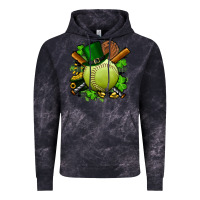 Cloud Black st.patrick's day softball Vintage Hoodie - FaDigitalArtStudio