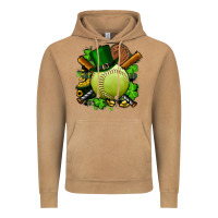 Vintage Camel st.patrick's day softball Vintage Hoodie - FaDigitalArtStudio
