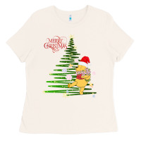 Bone Winnie The Pooh- Merry christmas Ladies Tee - artisFamous