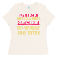 Bone taste tester funniest isn't a jobtitle Ladies Tee - artisFamous