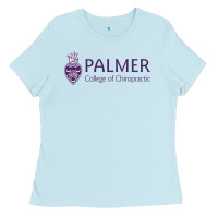 Baby Blue Palmer College of Chiropractic Ladies Tee - artisFamous