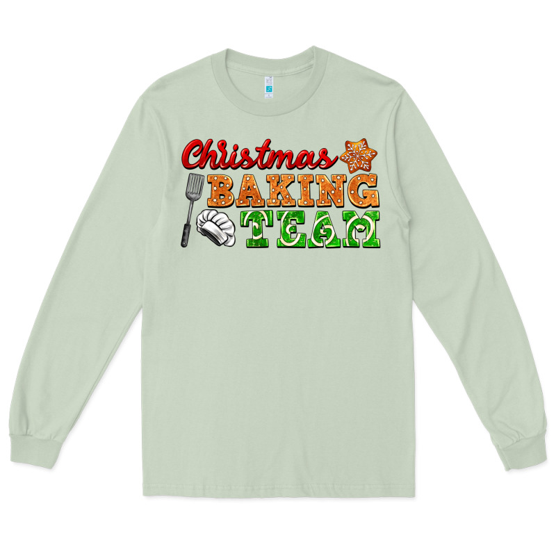 Christmas Baking Team Long Sleeve Tee by FaDigitalArtStudio | Teevron