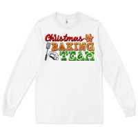 White christmas baking team Long Sleeve Tee - FaDigitalArtStudio