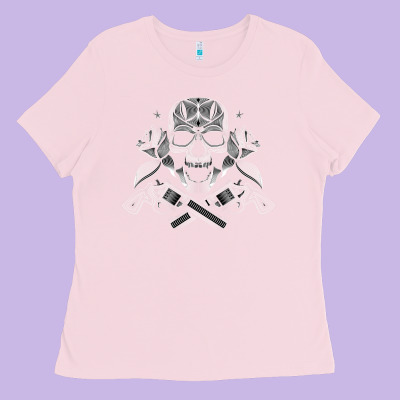 Guns & Roses 7 Ladies Tee Designed By Artisfamous