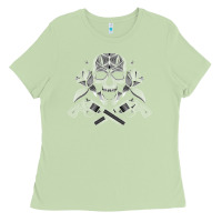 Matcha guns & roses 7 Ladies Tee - artisFamous