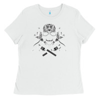 White guns & roses 7 Ladies Tee - artisFamous