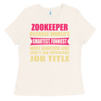 Bone zookeeper funniest isn't a jobtitle Ladies Tee - artisFamous