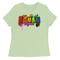 Matcha Equal rights Ladies Tee - CowGirlArtShop