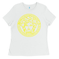 White VINTAGE  Medusa Ladies Tee - artisFamous