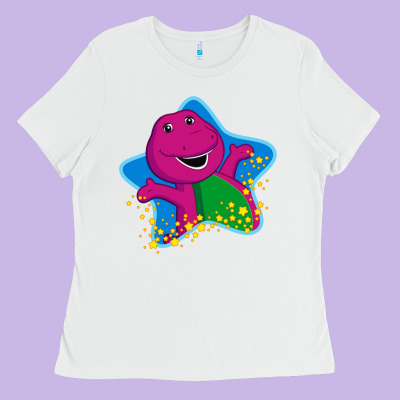 Barney 5 Ladies Tee Designed By Artisfamous