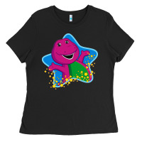 Black barney 5 Ladies Tee - artisFamous