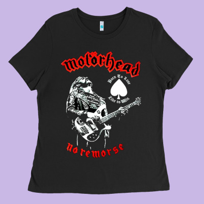 Lemmy Vocal Ladies Tee Designed By Artisfamous