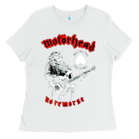 White lemmy vocal Ladies Tee - artisFamous