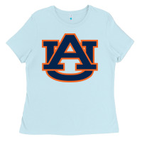 Baby Blue auburn tigers Ladies Tee - artisFamous