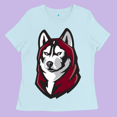 Bloomsburg Huskies Ladies Tee Designed By Artisfamous