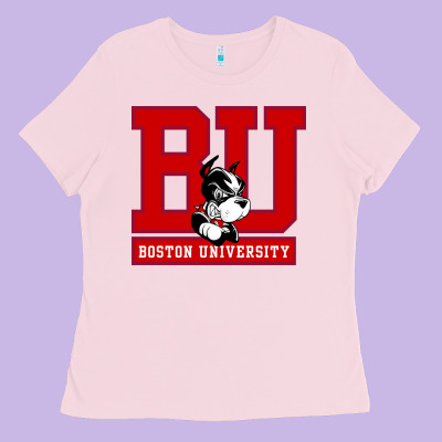 Boston University Terriers Ladies Tee Designed By Artisfamous