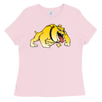 Bubblegum Pink bowie state bulldogs Ladies Tee - artisFamous