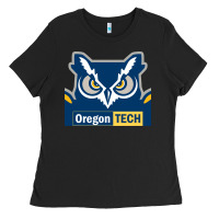 Black Oregon Tech Gift Ladies Tee - artisFamous