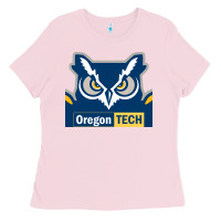 Bubblegum Pink Oregon Tech Gift Ladies Tee - artisFamous