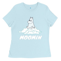 Baby Blue Moomin Ladies Tee - artisFamous