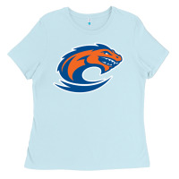 Baby Blue clayton state loch orange Ladies Tee - artisFamous