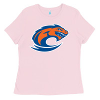 Bubblegum Pink clayton state loch orange Ladies Tee - artisFamous