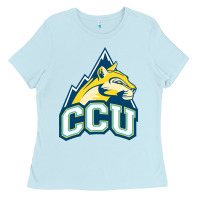 Baby Blue colorado christian Ladies Tee - artisFamous
