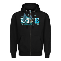 Black love winter Zipper Hoodie - AdoDesignShop
