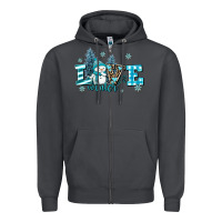 Smoke love winter Zipper Hoodie - AdoDesignShop