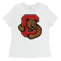White cornell big red Ladies Tee - artisFamous