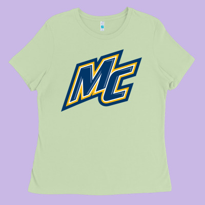 Merrimack Warriors Ladies Tee Designed By Artisfamous