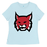 Baby Blue Rhodes College Athletic Ladies Tee - artisFamous