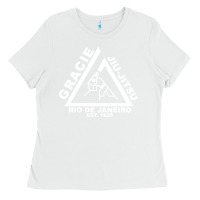 White gracie jiu jitsu  2 Ladies Tee - artisFamous
