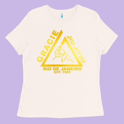 Gracie Jiu Jitsu Ladies Tee Designed By Artisfamous