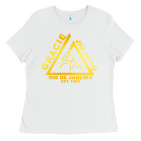 White gracie jiu jitsu Ladies Tee - artisFamous