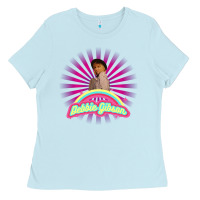 Baby Blue debbie gibson Ladies Tee - artisFamous