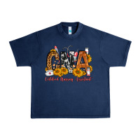 Navy Cna Certified Nursing Assistant Urban Heavy Tee - FaDigitalArtStudio