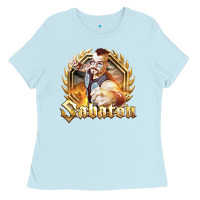 Baby Blue sabaton 2 Ladies Tee - artisFamous