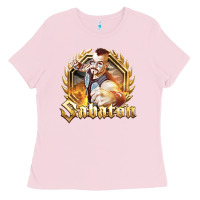 Bubblegum Pink sabaton 2 Ladies Tee - artisFamous