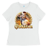 White sabaton 2 Ladies Tee - artisFamous