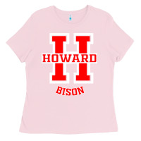 Bubblegum Pink howard 1867 university Ladies Tee - artisFamous