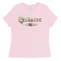 Bubblegum Pink sabaton 5 Ladies Tee - artisFamous