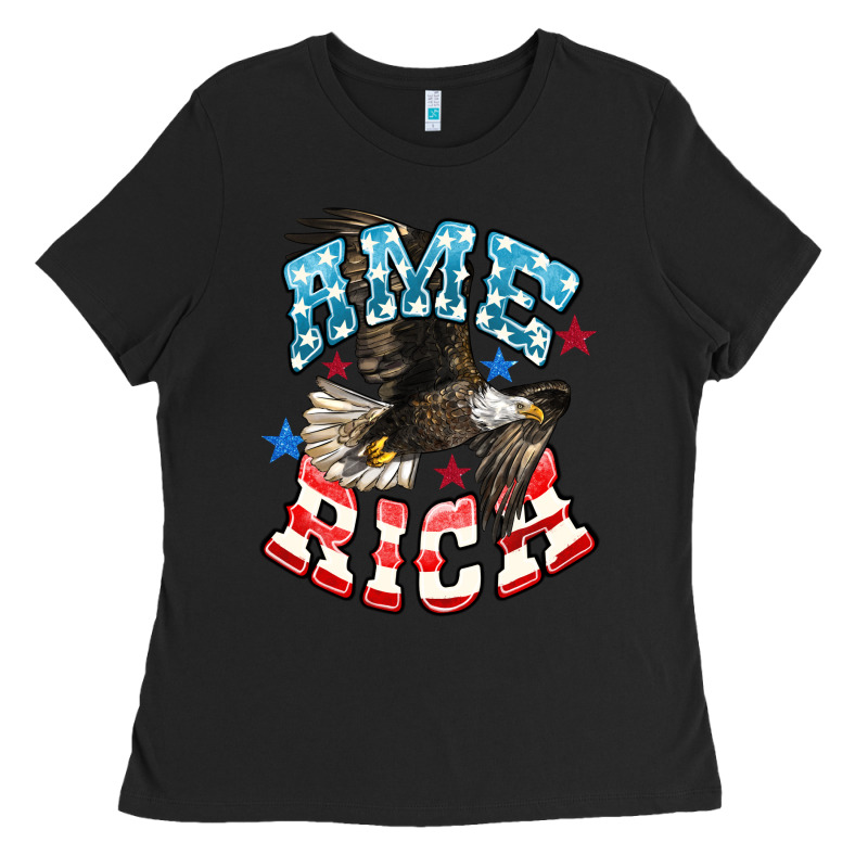 American Eagle Ladies Tee by HowdyJamesFarm | Teevron