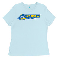 Baby Blue delaware fightin' blue hens Ladies Tee - artisFamous