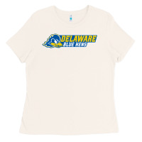 Bone delaware fightin' blue hens Ladies Tee - artisFamous