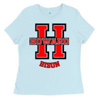Baby Blue howard 1867 university Ladies Tee - artisFamous