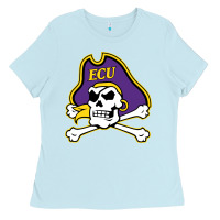 Baby Blue east carolina pirates Ladies Tee - artisFamous