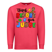 Cardinal think before you judge Premium Sweatshirt - JahusDesignShop