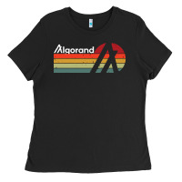 Black algorand algo crypto Ladies Tee - artisFamous