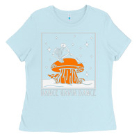 Baby Blue dance gavin 3 Ladies Tee - artisFamous